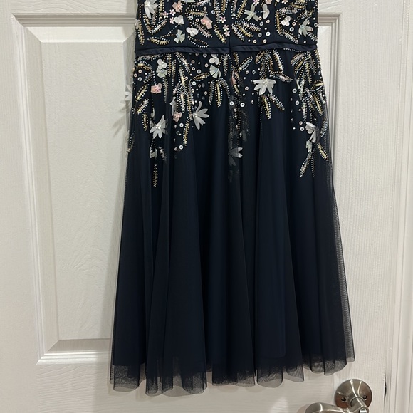 Alexia Admor blue sequin dress sz 00 - Picture 5 of 7